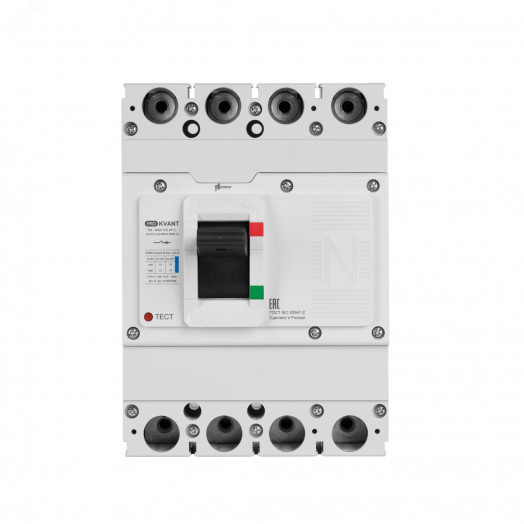 Автоматический выключатель PRO.KVANT TM-400H 4P 225A 70kA C