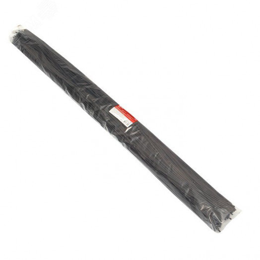 Термоусаживаемая трубка ТУТ нг 3/1.5 черная в отрезках по 1м PROxima