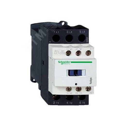 Пускатель магнитный 38А ~ 24B 1НО+1НЗ LC1D