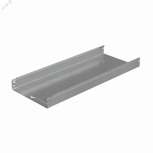 Лоток неперф. 80х400х1,0 L3000 мм Быстрый монтаж ПЛЮС HD