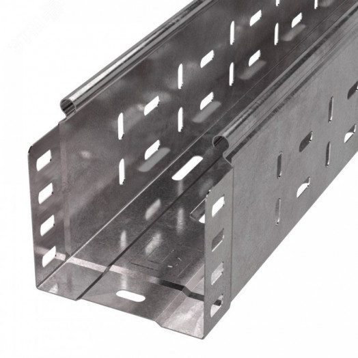 Лоток перфорированный Стандарт 100х100х3000 (1,0 мм) (6 м/уп)