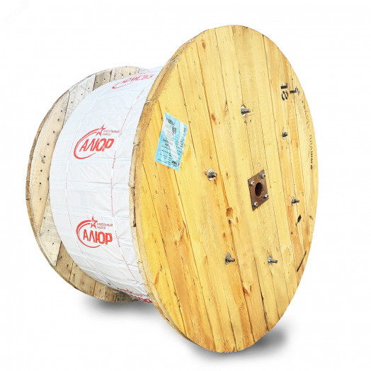 Кабель силовой ВВГнг(А)-FRLS 4х10 (N)-0.66 однопроволочный барабан ТУ завода