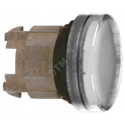 Головка сигнальной лампы 22мм бесцветная