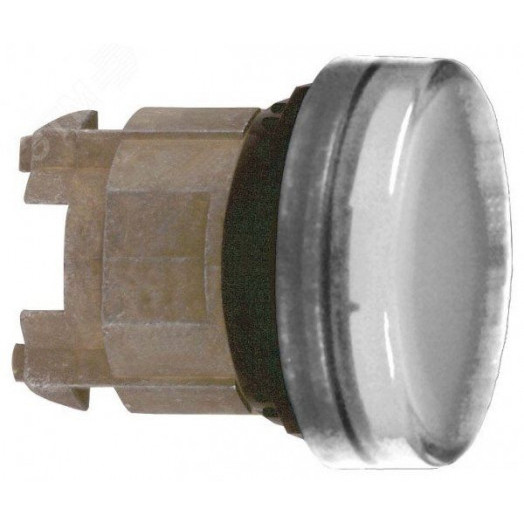 Головка сигнальной лампы 22мм бесцветная