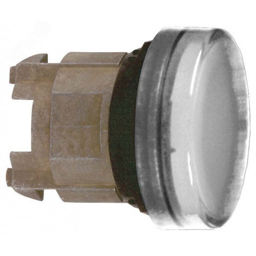 Головка сигнальной лампы 22мм бесцветная