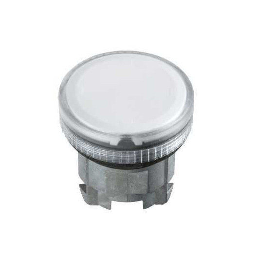 Головка сигнальной лампы 22мм бесцветная