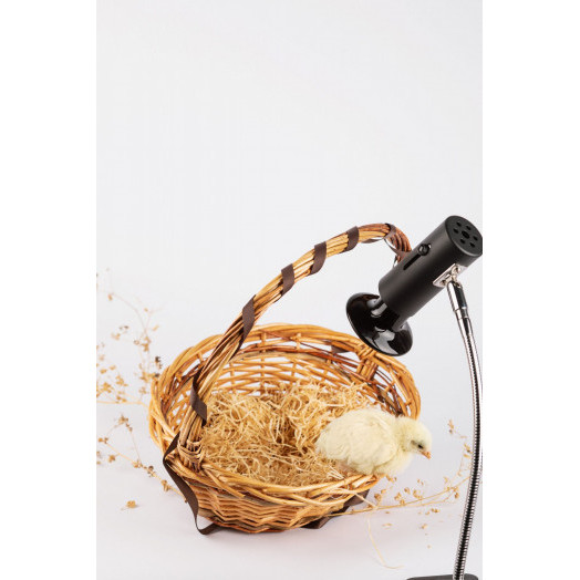 Светильник для террариумов и брудеров на прищепке FITO-E27-FLEX-CLIP 250 В