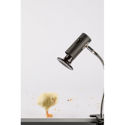 Светильник для террариумов и брудеров на прищепке FITO-E27-FLEX-CLIP 250 В