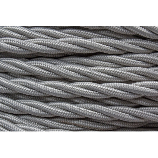 Ретро провод 3х2.5 Титан (матовый) 10м