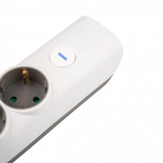 Удлинитель ET-04-140W (4 x 1,4) заземл., выкл.  JAZZway