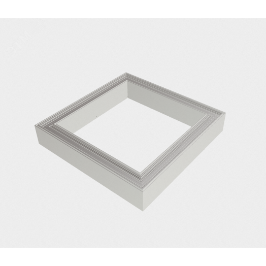 Светильник светодиодный ДСО-80Вт 3000К X-Line квадрат рассеиватель опал, алюминий