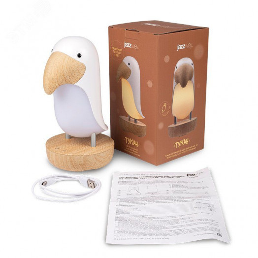 Светильник светодиодный настольный «Тукан» JS5-TOCO-WH