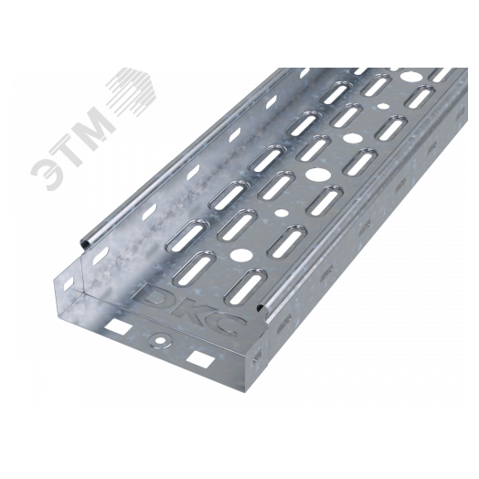 Лоток перфорированный 150х50х 2000 цинк-ламельный