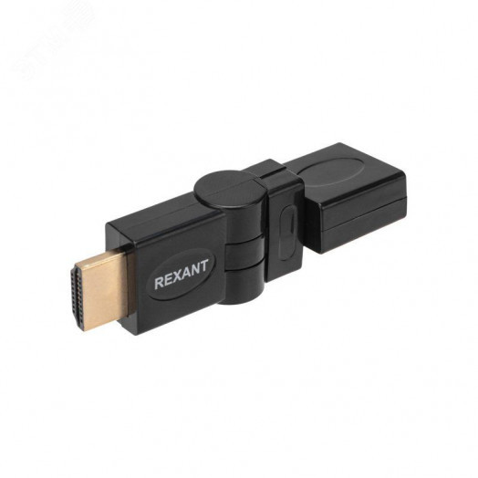 Переходник штекер HDMI - гнездо HDMI, поворотный,,