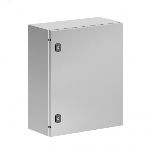 Корпус навесной STH с М/П, нержавеющая сталь AISI304, ВхШхГ 600x500x250 мм, с фланцем