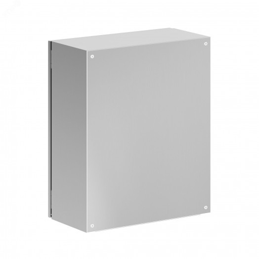 Корпус навесной STH с М/П, нержавеющая сталь AISI304, ВхШхГ 600x500x250 мм, с фланцем