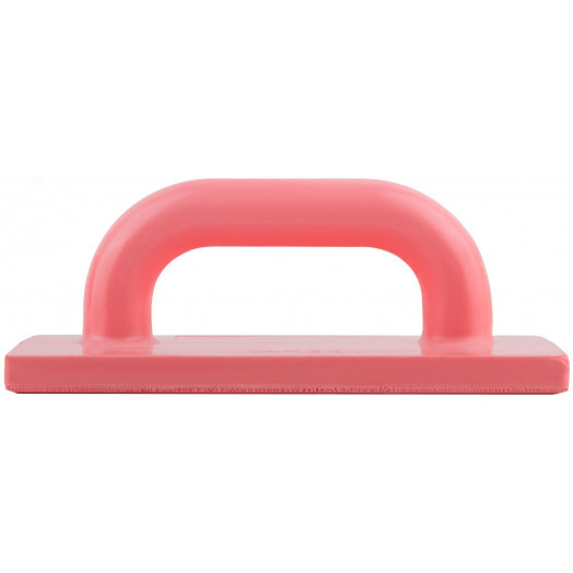 Терка полиуретановая облегченная красная 140х230 мм