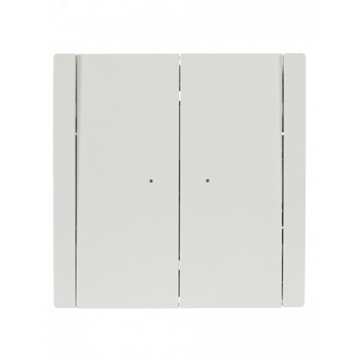 FORTE&PIANO Выключатель 2-клавишный проходной с индикацией 10А FP208 белый IEK