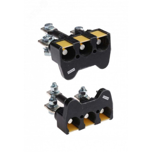 Корзина втычного типа заднего подключения трехполюсная ВА-333E