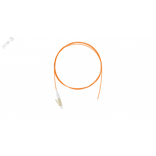 Шнур опт монтажный, мм 50/125 OM2, LC/UPC, LSZH, 0.9мм, оранж, 1м, уп-ка 2шт.