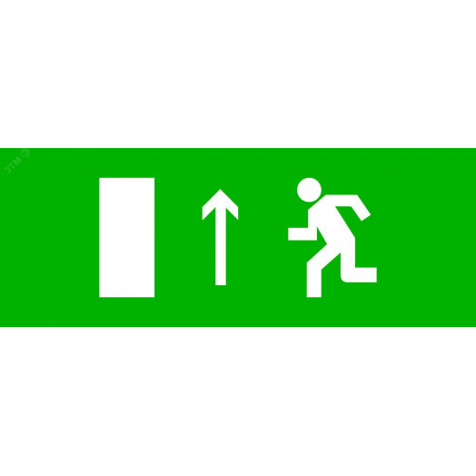 "Пиктограмма ""Направление прямо"" 320х120мм (для EXIT, SAFEWAY-40) EKF"