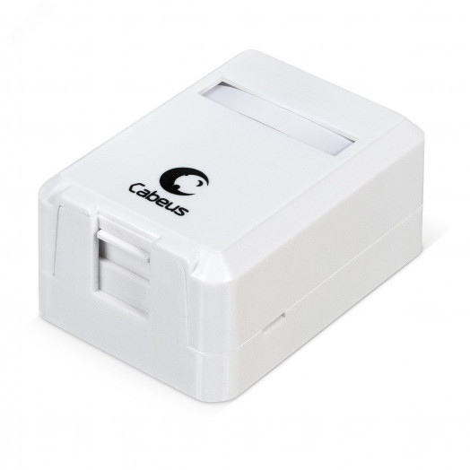 Корпус внешней настенной розетки на 1 Keystone