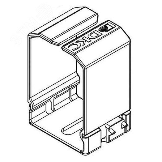 Держатель кабеля CL 40x40 для перфокороба серии RL