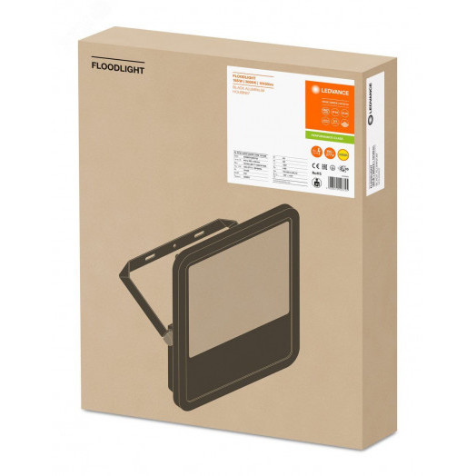 Прожектор светодиодный ДО-165Вт 3000К 18150Лм IP65 чёрный