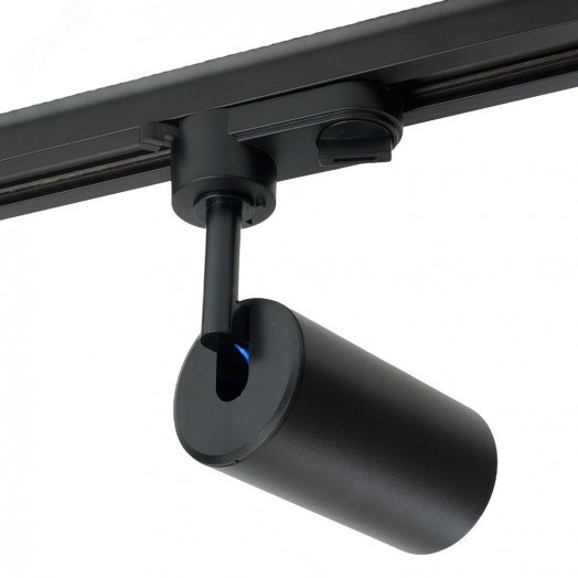 Светильник светодиодный трековый на шинопровод ДПО-10w 4000К 800Лм черный с антибликовой решеткой