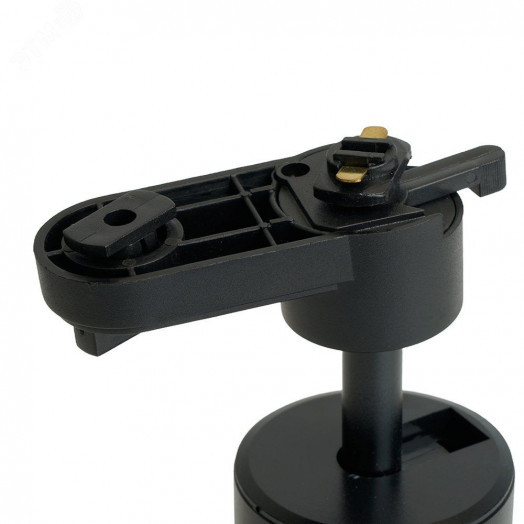 Светильник светодиодный трековый на шинопровод ДПО-10w 4000К 800Лм черный с антибликовой решеткой