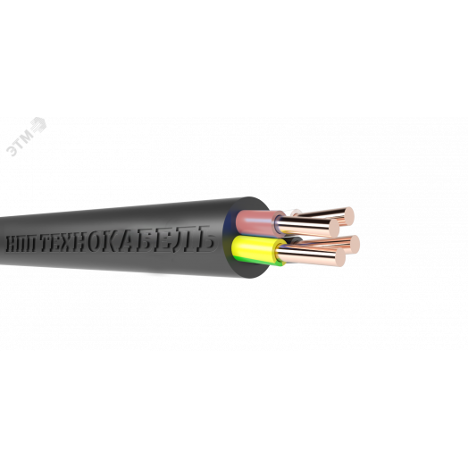 Кабель силовой ВВГнг(А)-LS 4х2,5ок(PE)-1 ТРТС