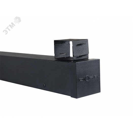 Светильник ДПО-30Вт Diora Box SE 30/3000 opal 5K Black clip А-1500