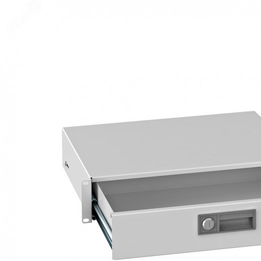 Ящик выдвижной с замком 2U