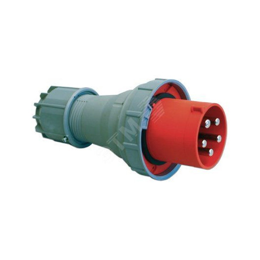 Вилка кабельная IP67 125A 3P+E 400V