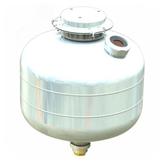 Модуль пожаротушения тонкораспыленной водой МУПТВ-18,5-ГЗ-ВД (-30 гр. С) (Hуст от 2 до 9 м., локально защищаемая площадь - макс. ранг 233В)