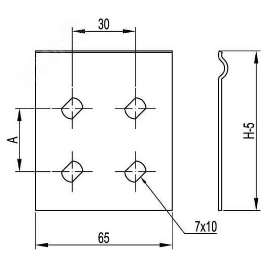 Трансформатор тока CT165 2000A, класс 0.5, 30ВА
