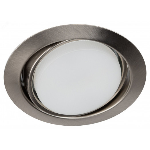 Светильник под лампу Gx53 поворотный, 220V, 13W, сатин хром KL35 А SCH