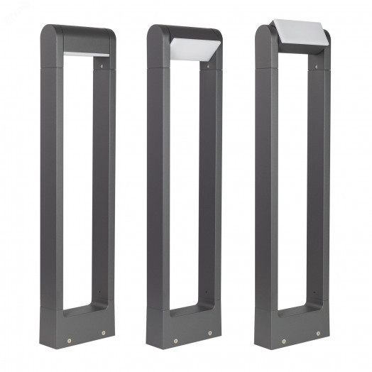 Светильник LGD-PATH-FRAME-ROTARY-H650-6W Warm3000 (GR, 111 deg, 230V) (ARL, IP65 Металл, 3 года)