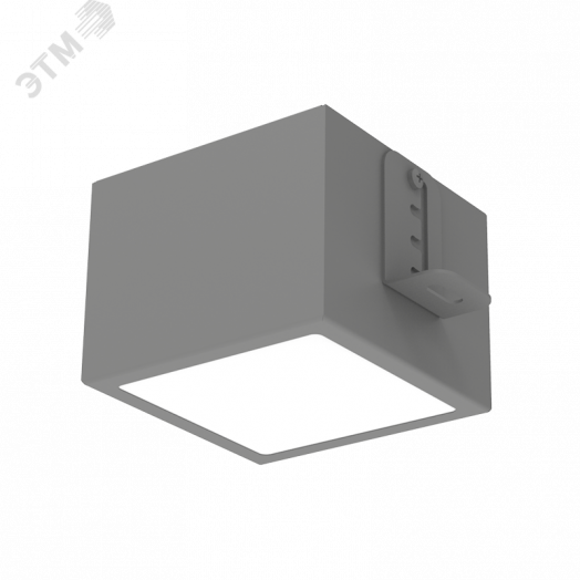 Светильник светодиодный ДВО-15Вт 3000К IP40 DL-Grill Серый