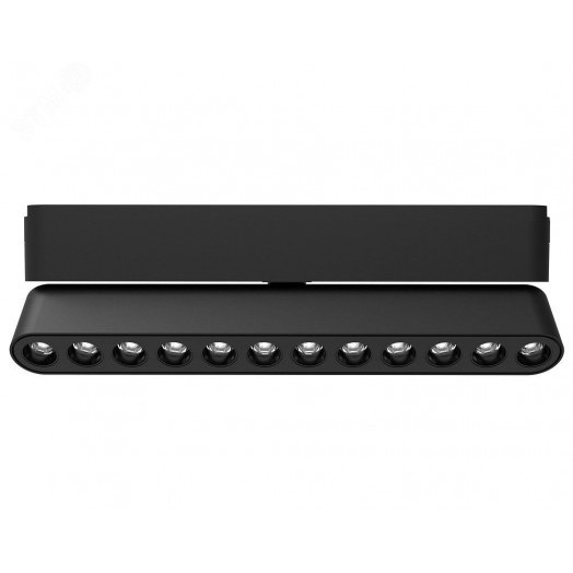 Светильник трековый светодиодный низковольтный ДПО16 1312R 12W 3000K spot 36° черный IP20 Jazzway