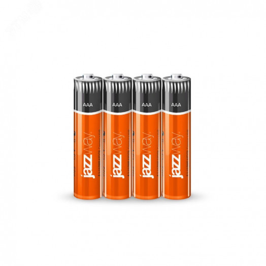 Элемент питания R03 (AAA) солевой , уп. 4 шт. JAZZway Heavy Duty