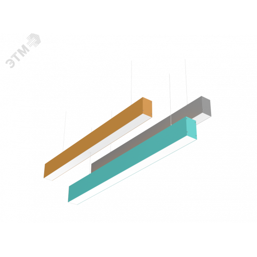 Светильник светодиодный ДПО/ДСО-23Вт 3000К X-Line DALI металлик