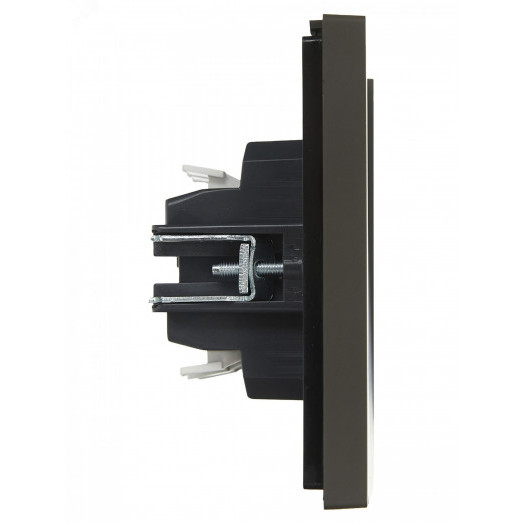 FORTE&PIANO Выключатель 2-клавишный проходной 10А FP307 серый IEK