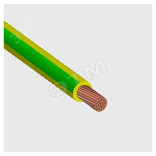 Провод силовой ПуГВнг(А)-LS 1х25ж/з ТРТС