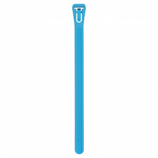 Набор стяжек многоразовых нейлоновых PRM 7,5х200, белая, синяя, оранжевая (15 шт.)