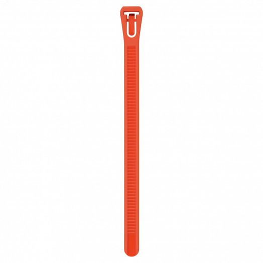 Набор стяжек многоразовых нейлоновых PRM 7,5х200, белая, синяя, оранжевая (15 шт.)