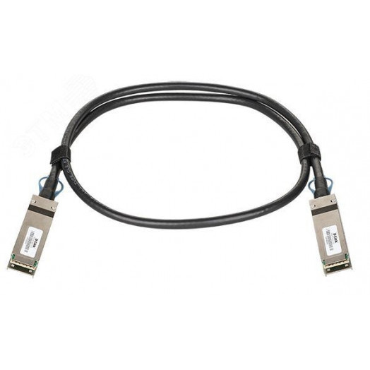 Кабель пассивный 100GQSFP28 1 м с 2 разъемами QSFP28