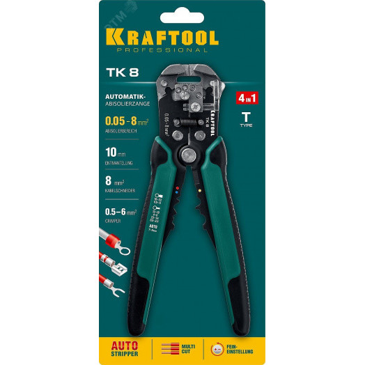 Автоматический стриппер TK-8 0.05 - 8 мм2