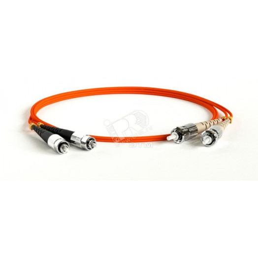 Патч-корд волоконно-оптический (шнур) мм 62.5/125 ST-FC 2мм duplex LSZH (30м)
