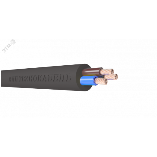 Провод ПВСнг(А)-LS 3х6 ч ТРТС